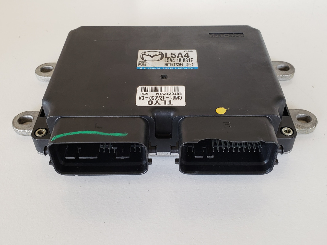 2011-2013 Mazda 6 L5A4 18 881 F Computer Brain Engine Control ECU ECM EBX Module