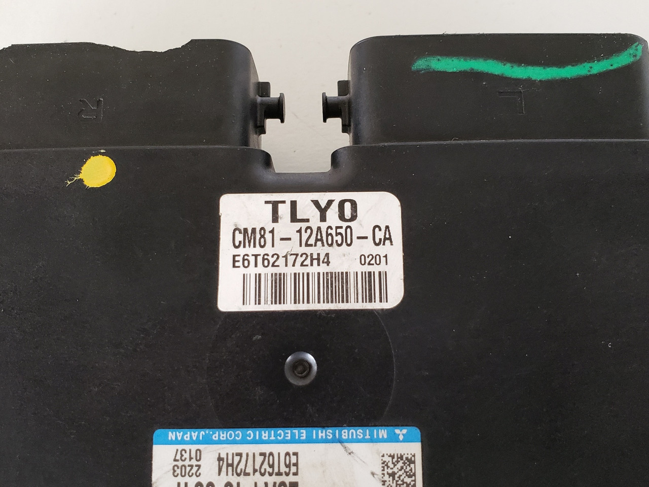 2011-2013 Mazda 6 L5A4 18 881 F Computer Brain Engine Control ECU ECM EBX Module