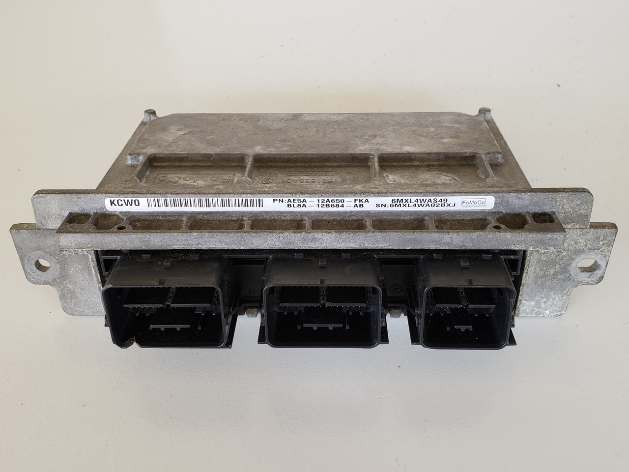 2012 Fusion AE5A-12A650-FKA Computer Brain Engine Control ECU ECM EBX Module