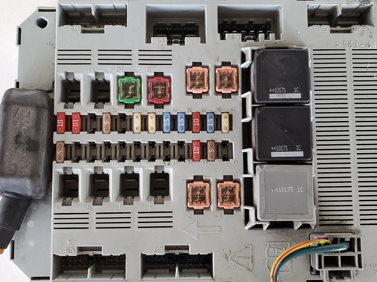 10-11 Jaguar XF 9X23-14D628-AC Computer Brain Engine Control ECU ECM EBX Module