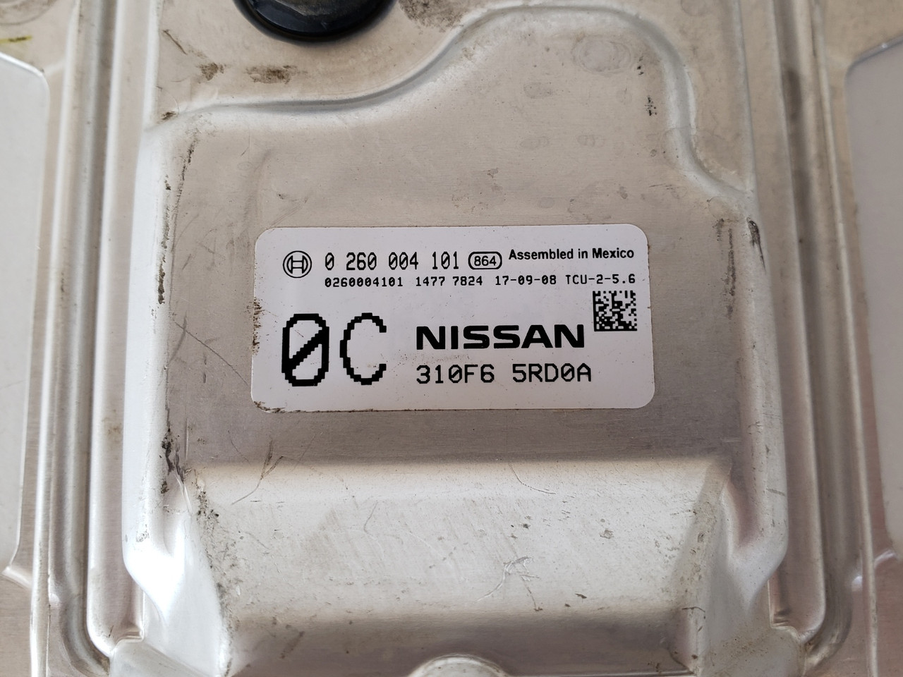 2017-2019 Sentra 310364FY0C TCM TCU Transmission Shift Computer Control Module