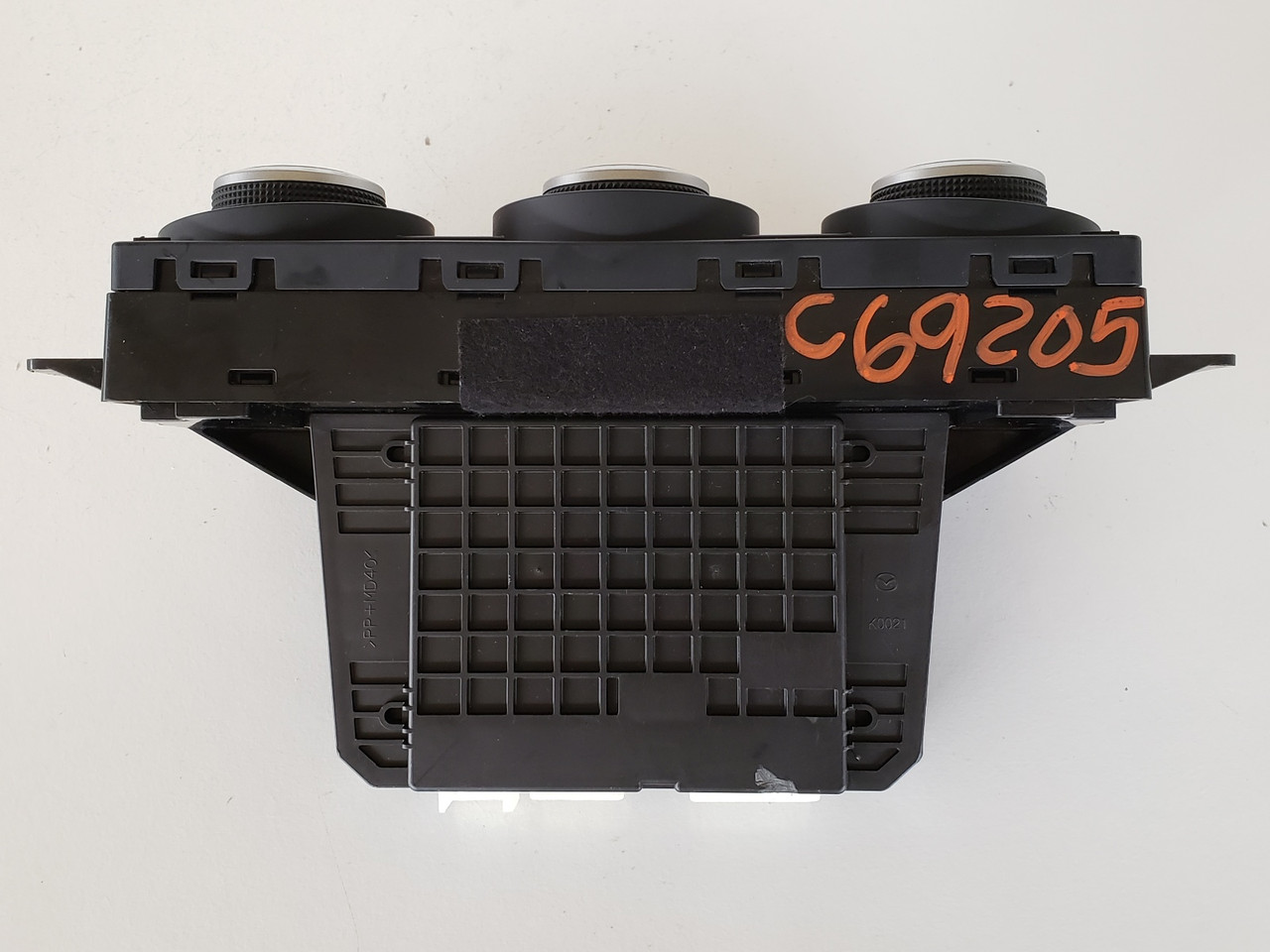 07-09 Mazda CX-9 CX9 TD12 61 190 Climate Control Panel Temp Unit A