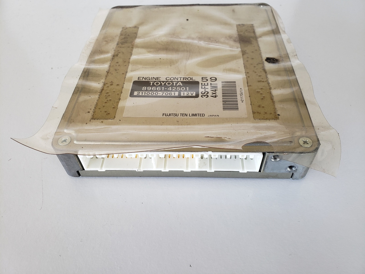1999 Toyota Rav4 89661-42501 Computer Brain Engine Control ECU ECM EBX Module