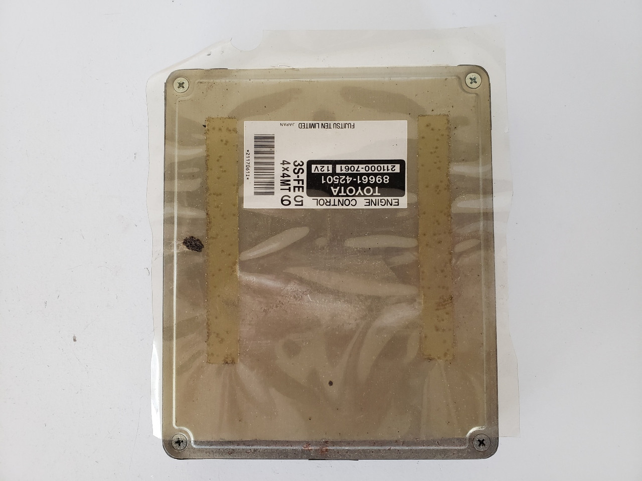 1999 Toyota Rav4 89661-42501 Computer Brain Engine Control ECU ECM EBX Module