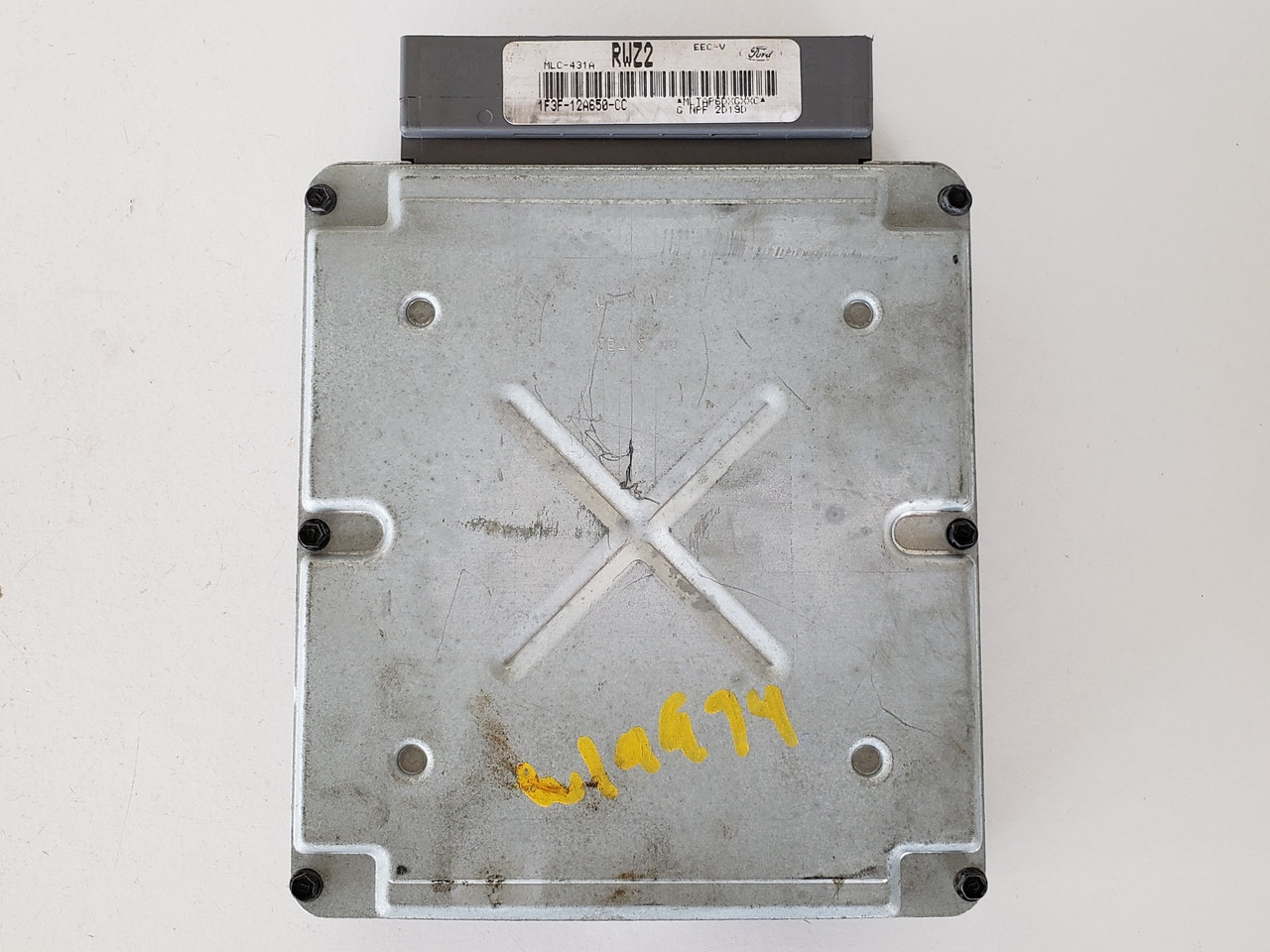2002 Continental 1F3F-12A650-CC Computer Brain Engine Control ECU ECM EBX Module