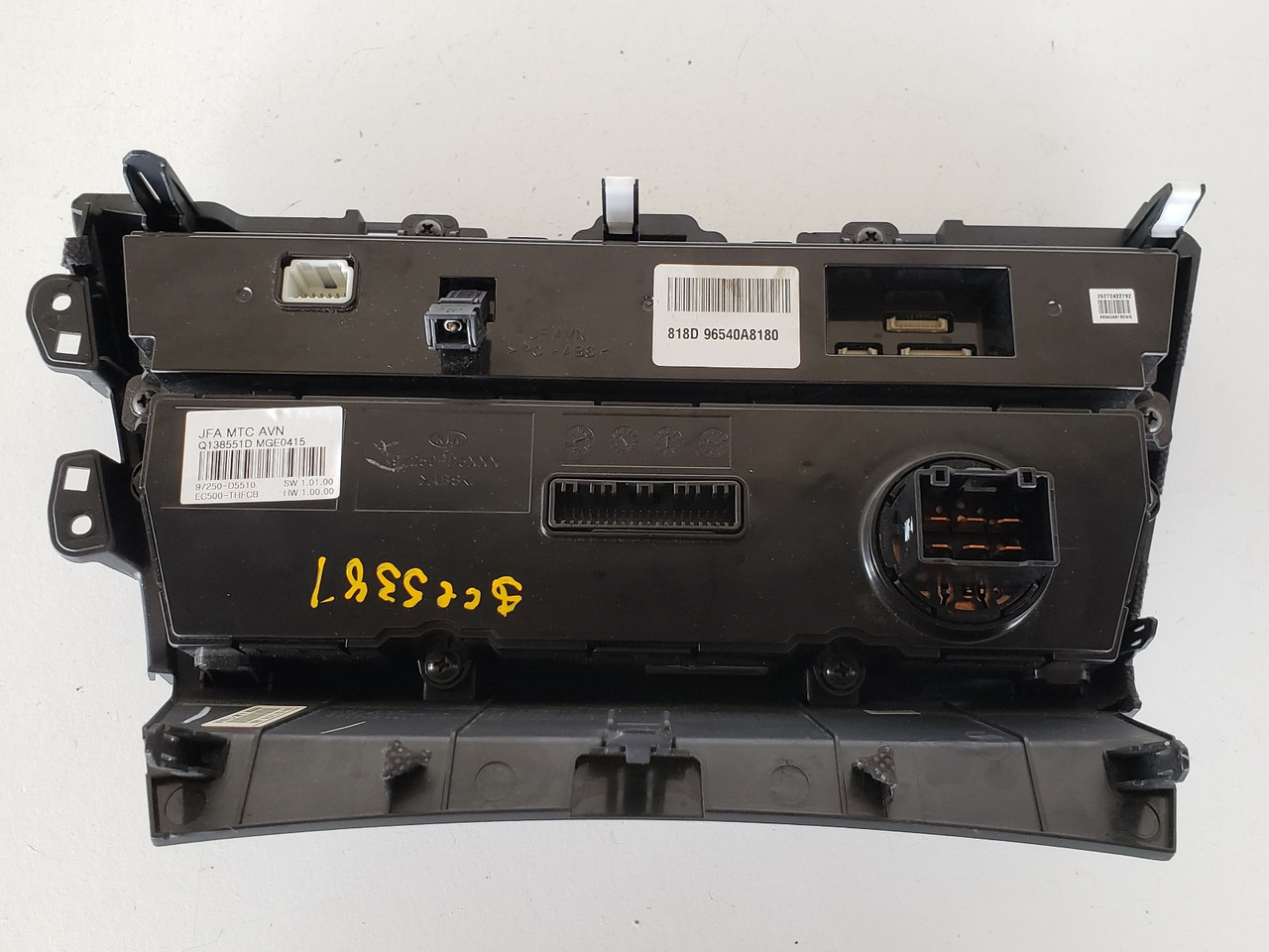 16-18 Optima 97250-D5510 Audio Info Climate Control Panel Temp Unit A/C Heater