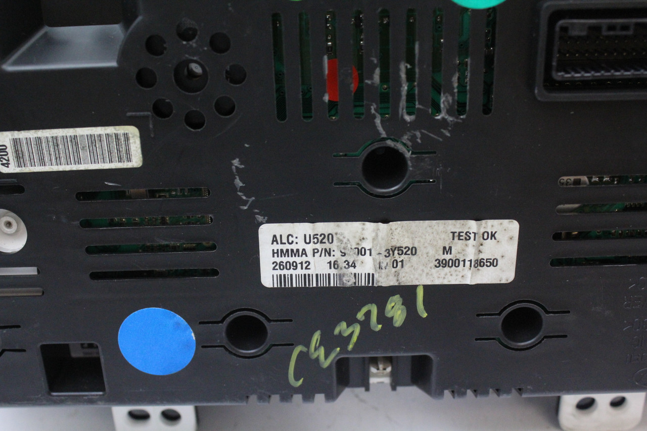 2013 13 Hyundai Elantra 94001-3Y520 Speedometer Instrument Cluster Gauges 78K