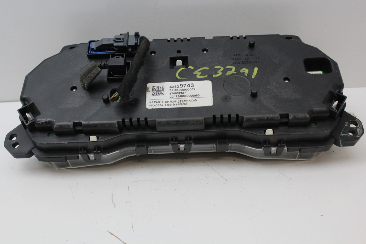 2017 17 Buick Encore 42539743 Speedometer Head Instrument Cluster Gauges 17K