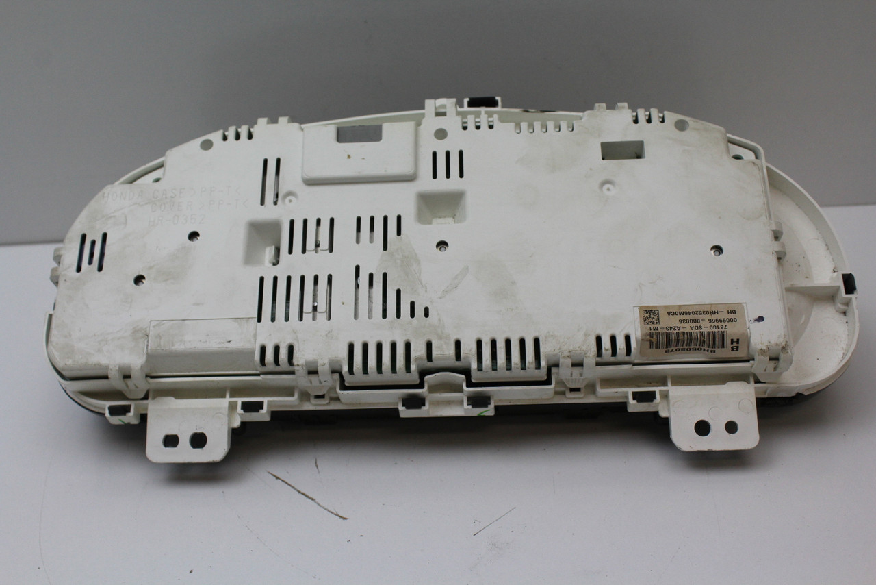 06-07 Honda Accord 78100-SDA-A243-M1 Speedometer Instrument Cluster Gauges 114K