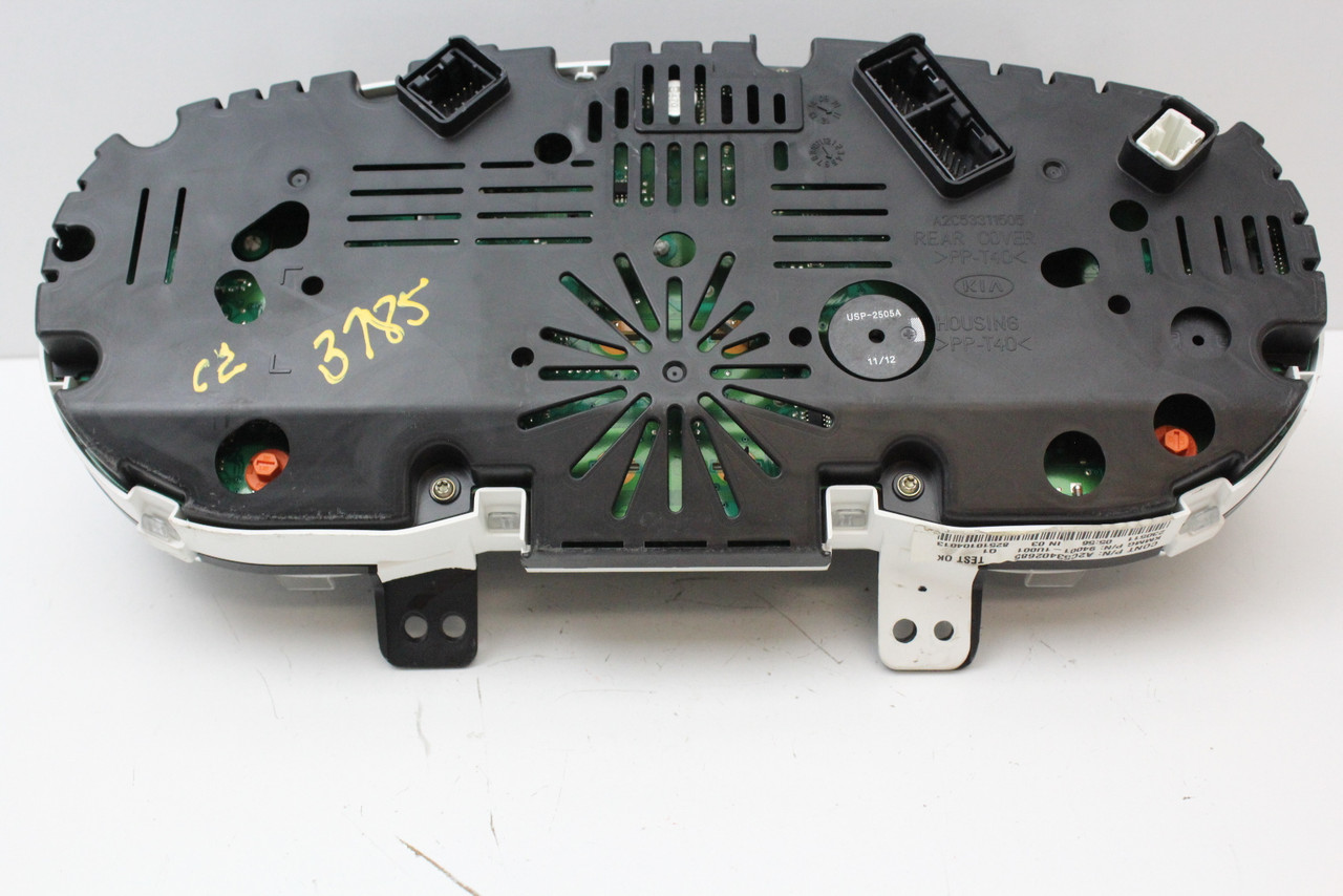 11 12 13 Kia Sorento 94001-1U001 Speedometer Head Instrument Cluster Gauges 153K