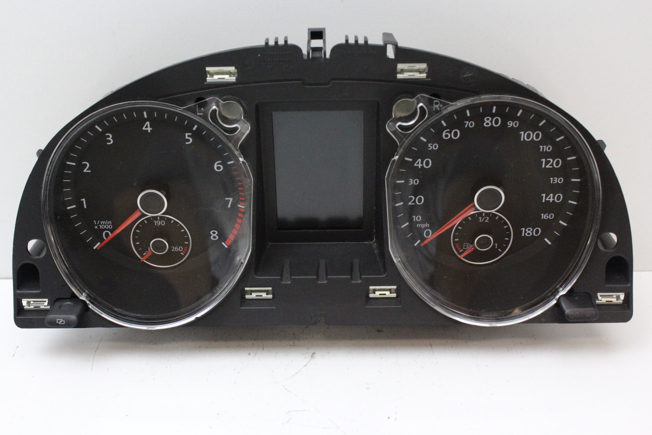 2012 12 Volkswagen CC 3C8920970T Speedometer Head Instrument Cluster Gauges 146K