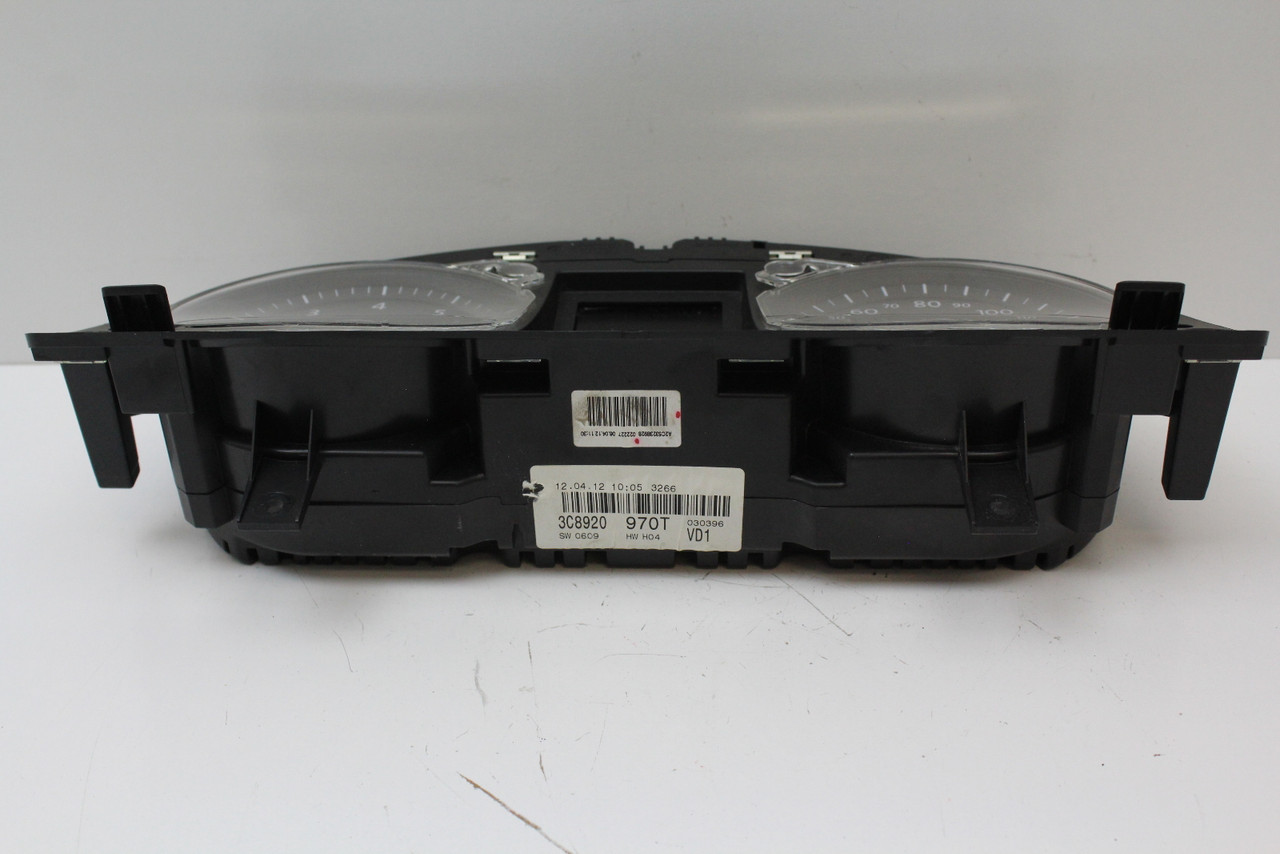 2012 12 Volkswagen CC 3C8920970T Speedometer Head Instrument Cluster Gauges 146K