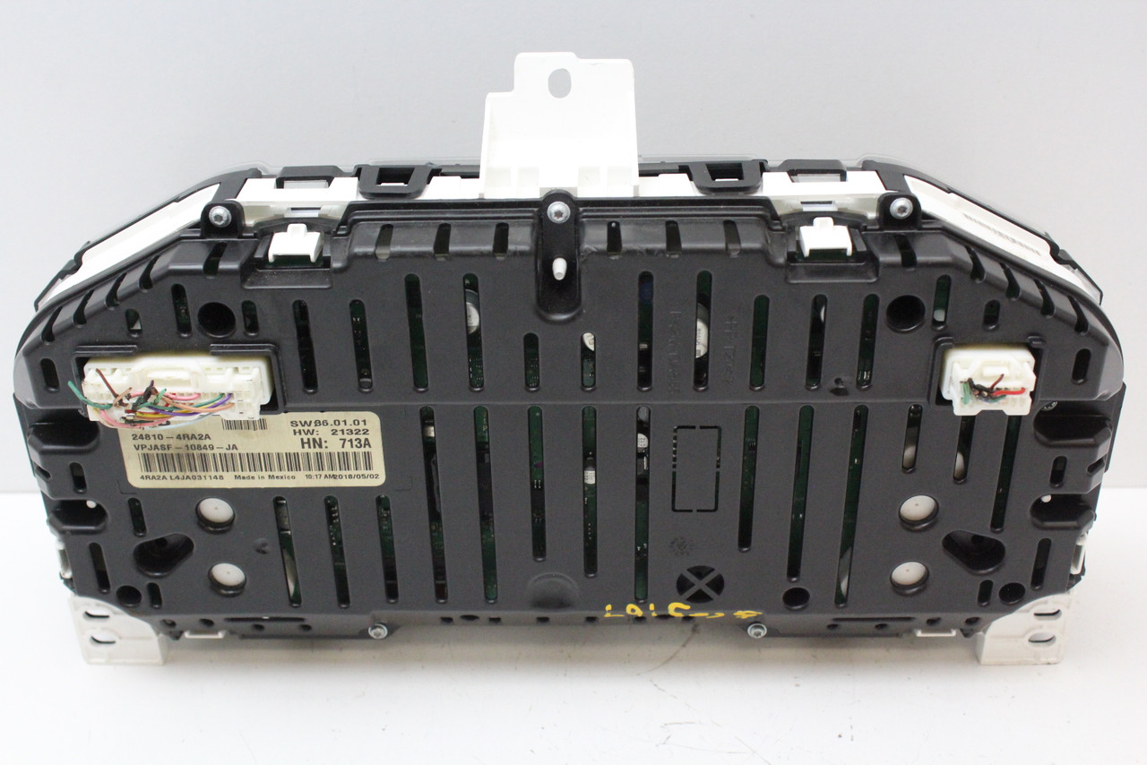 2018 18 Nissan Maxima 24810-4RA2A Speedometer Head Instrument Cluster Gauges 72K