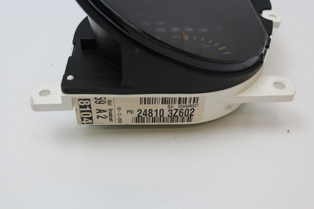 02 03 Nissan Altima 24810 3Z602 Speedometer Head Instrument