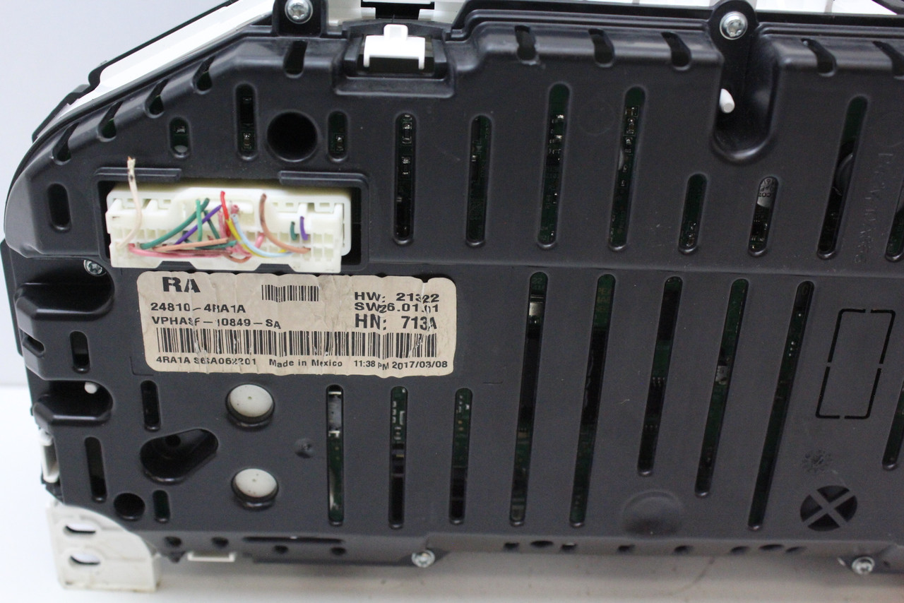 16 17 Nissan Maxima 24810-4RA1A Speedometer Head Instrument Cluster Gauges 24K