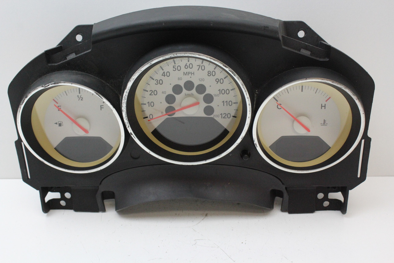 2009 09 Dodge Caliber 05172671AB Speedometer Head Instrument Cluster Gauges 42K