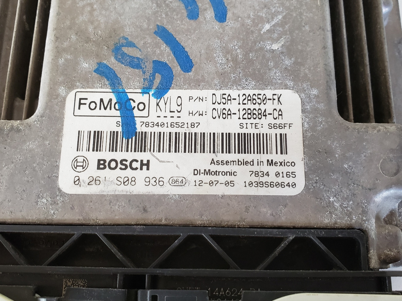 2013-2016 Escape DJ5A-12A650-FK Computer Brain Engine Control ECU ECM EBX Module