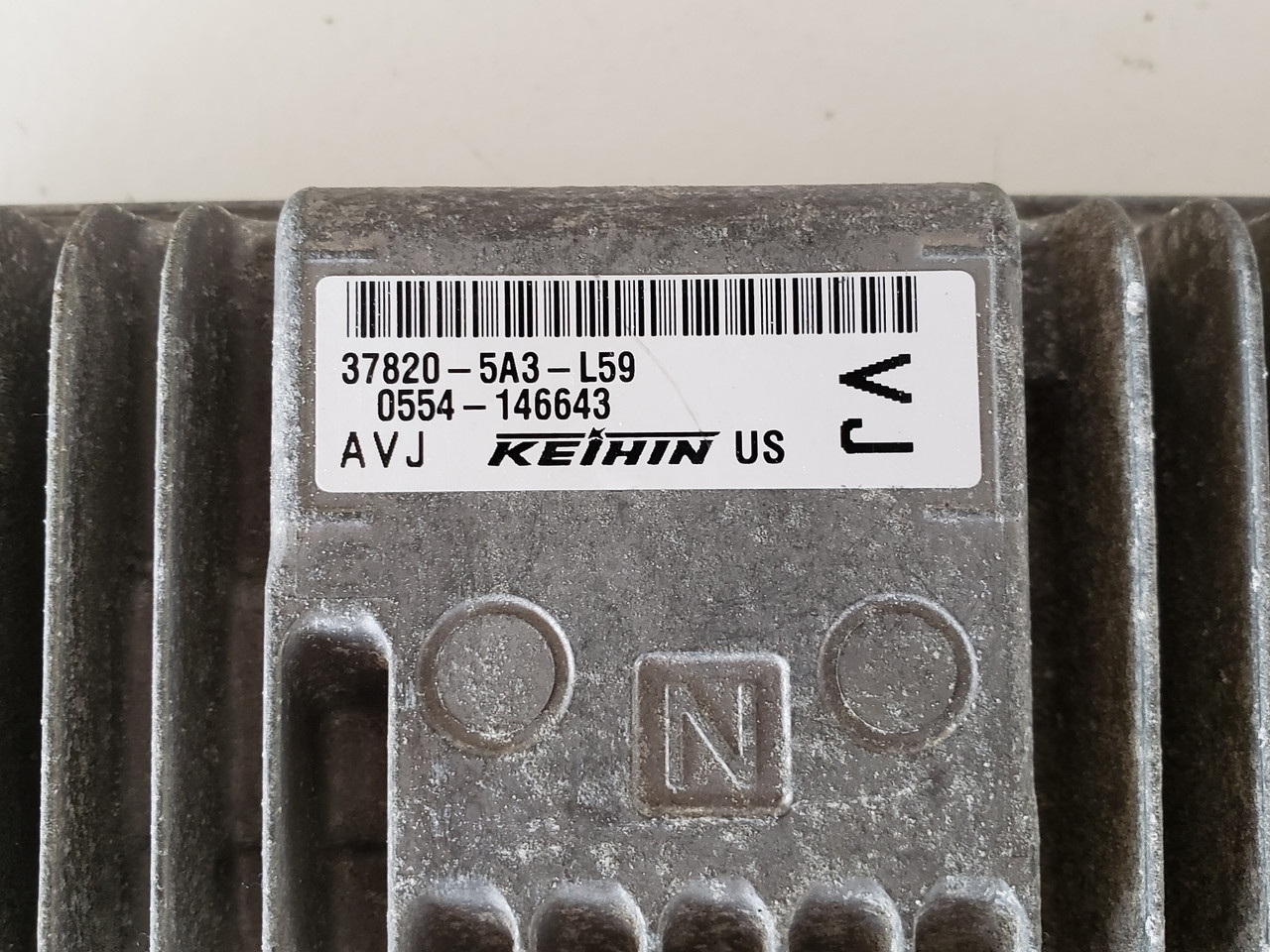 2013 Honda Accord 37820-5A3-L59 Computer Brain Engine Control ECU ECM EBX Module
