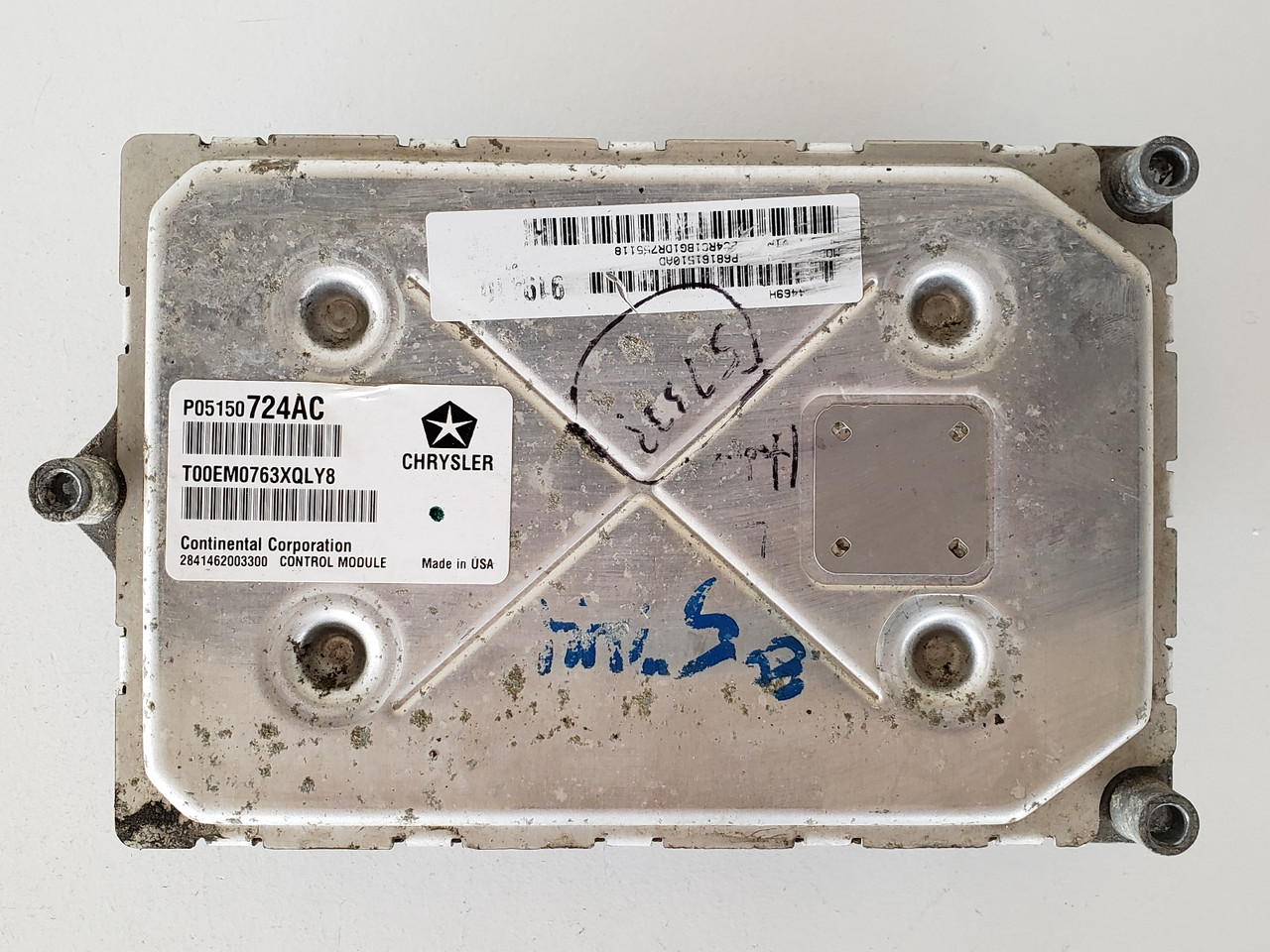 2013 Town & Country 05150724AC Computer Brain Engine Control ECU ECM EBX Module