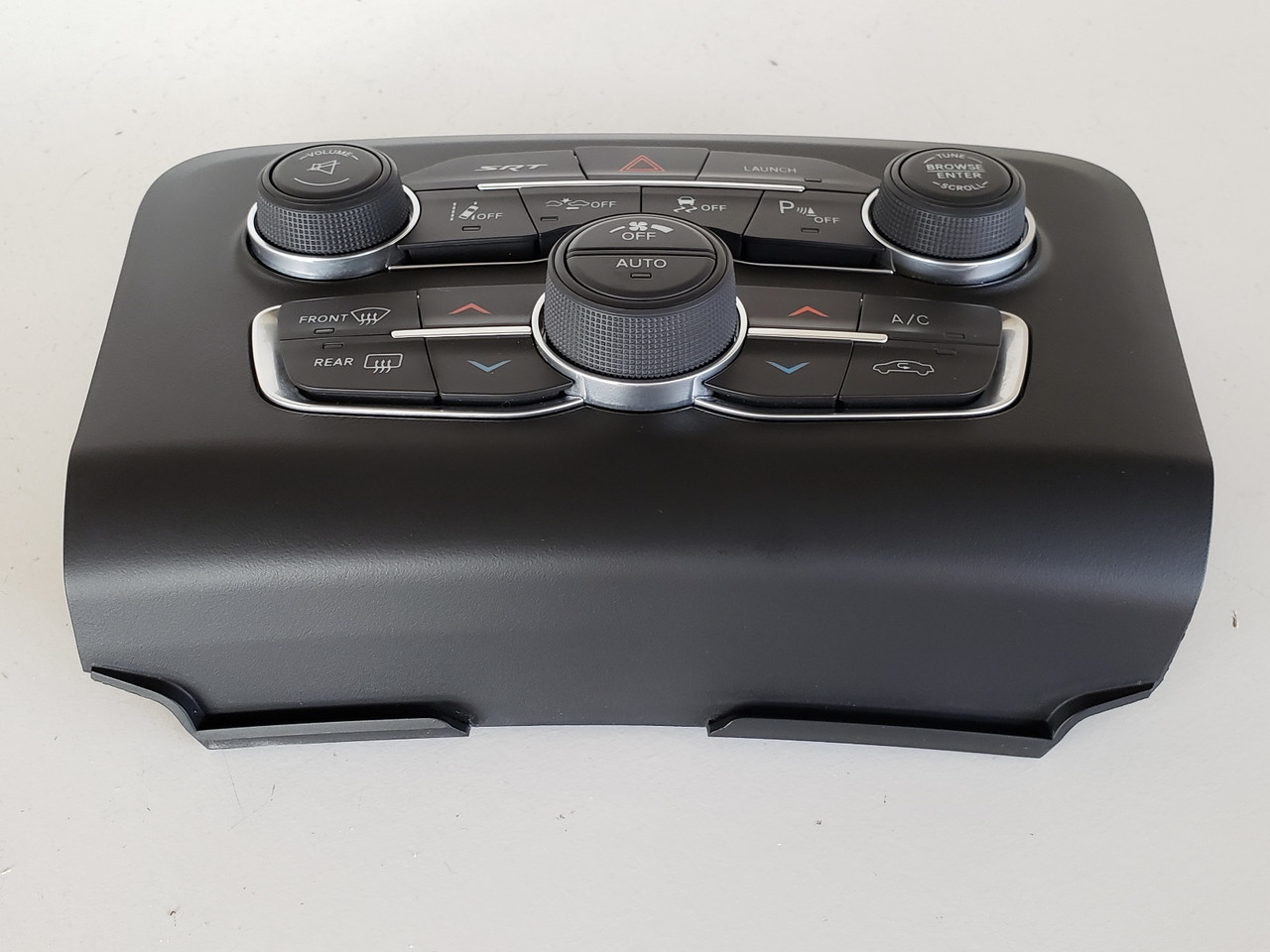 15-16 Dodge Charger 56054687AB Audio Climate Control Panel Temp Unit A/C Heater