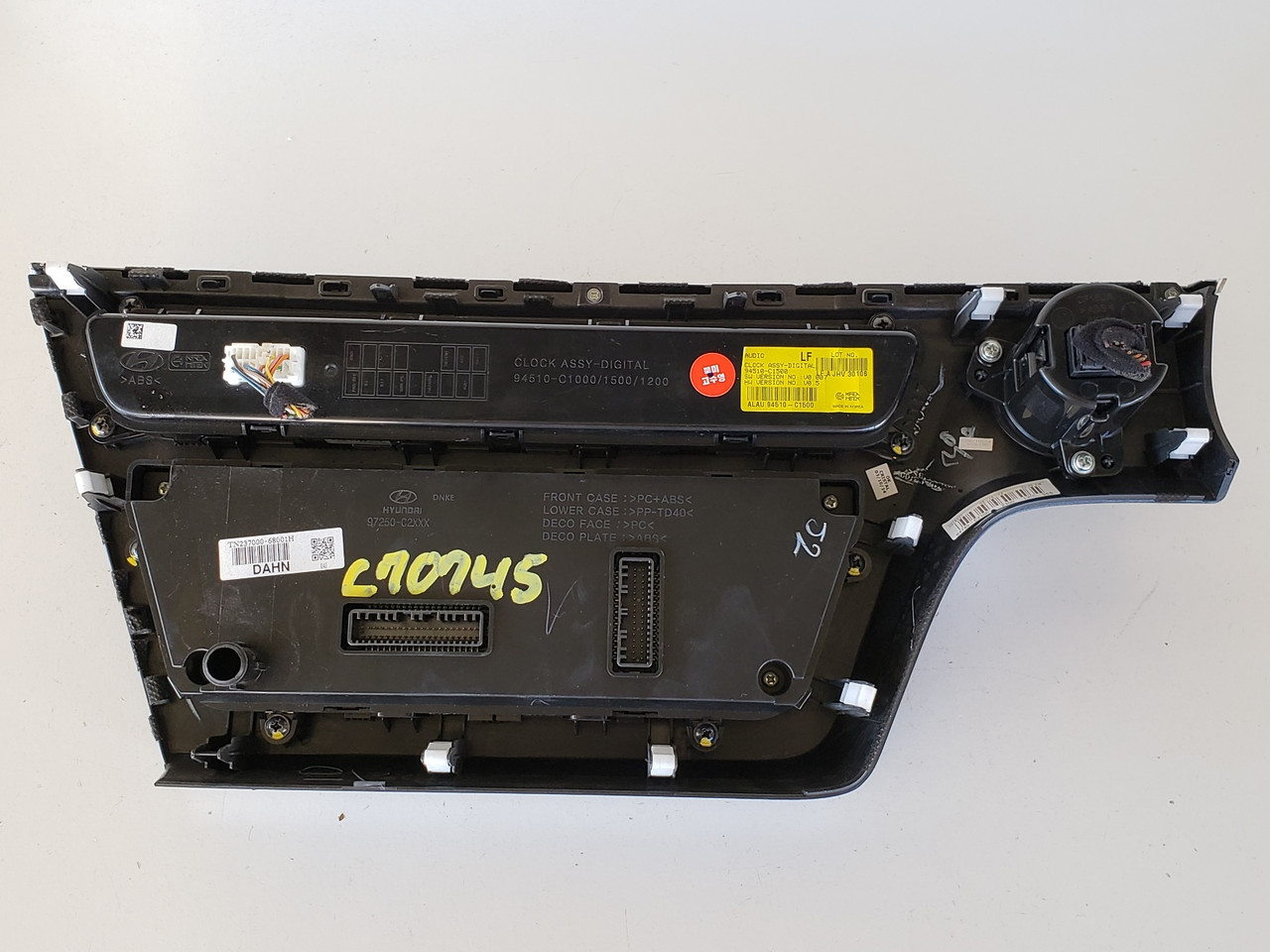 15-17 Sonata 97250-C2210 Climate Control Panel Temperature Unit A/C Heater