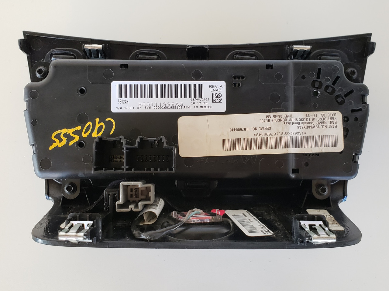 08-14 Avenger P55111888AG Climate Control Panel Temperature Unit A/C Heater