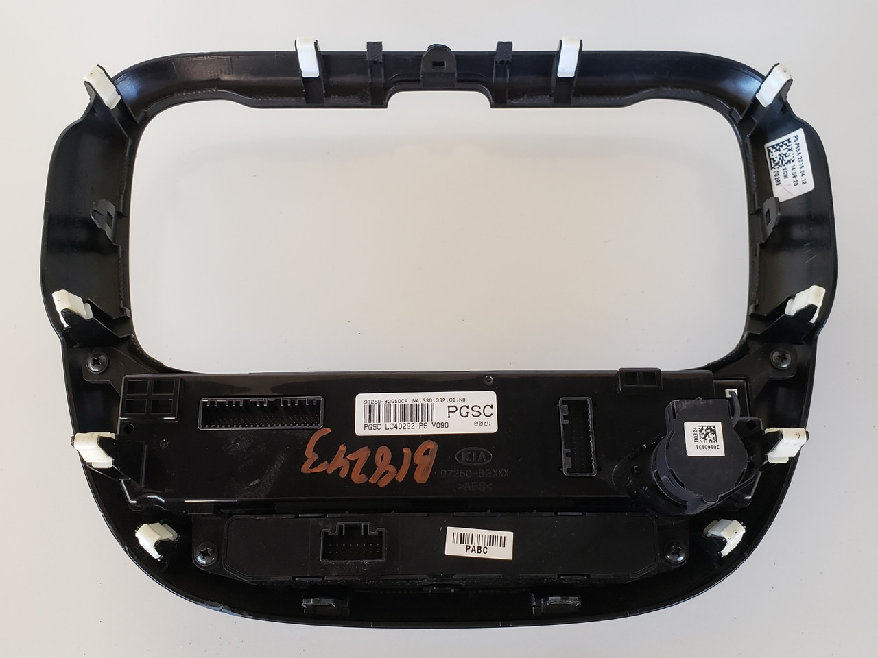 14-15 Kia Soul 97250-B2GS0 Climate Control Panel Temperature Unit A/C Heater