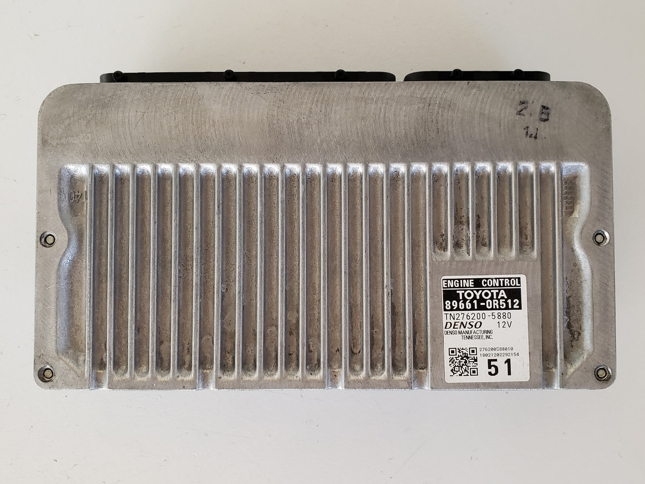 2016-2018 Rav4 89661-0R512 Computer Brain Engine Control ECU ECM EBX Module