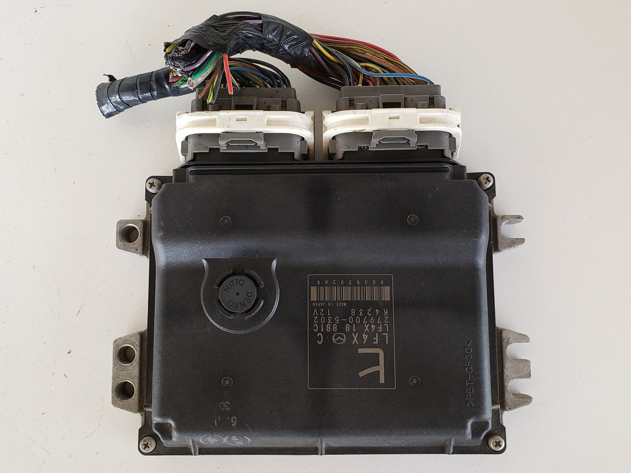 08 MX-5 MX5 Miata LF4X 18 881C Computer Brain Engine Control ECU ECM EBX Module