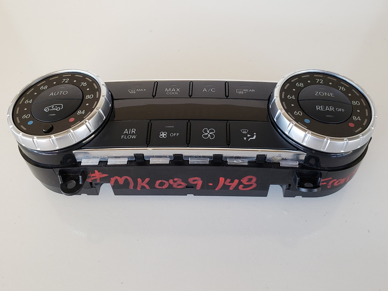 14-15 Mercedes GL450 A 166 900 06 06 Climate Control Panel Temp Unit A/C Heater 14-15 Mercedes GL450 A 166 900 06 06 Climate Control Panel Temp Unit A/C Heater