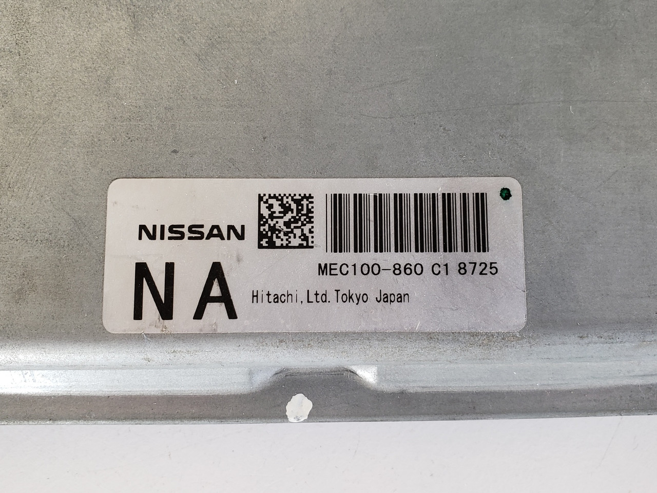 2009 Infiniti M35 MEC100-860-C1 Computer Brain Engine Control ECU ECM EBX Module