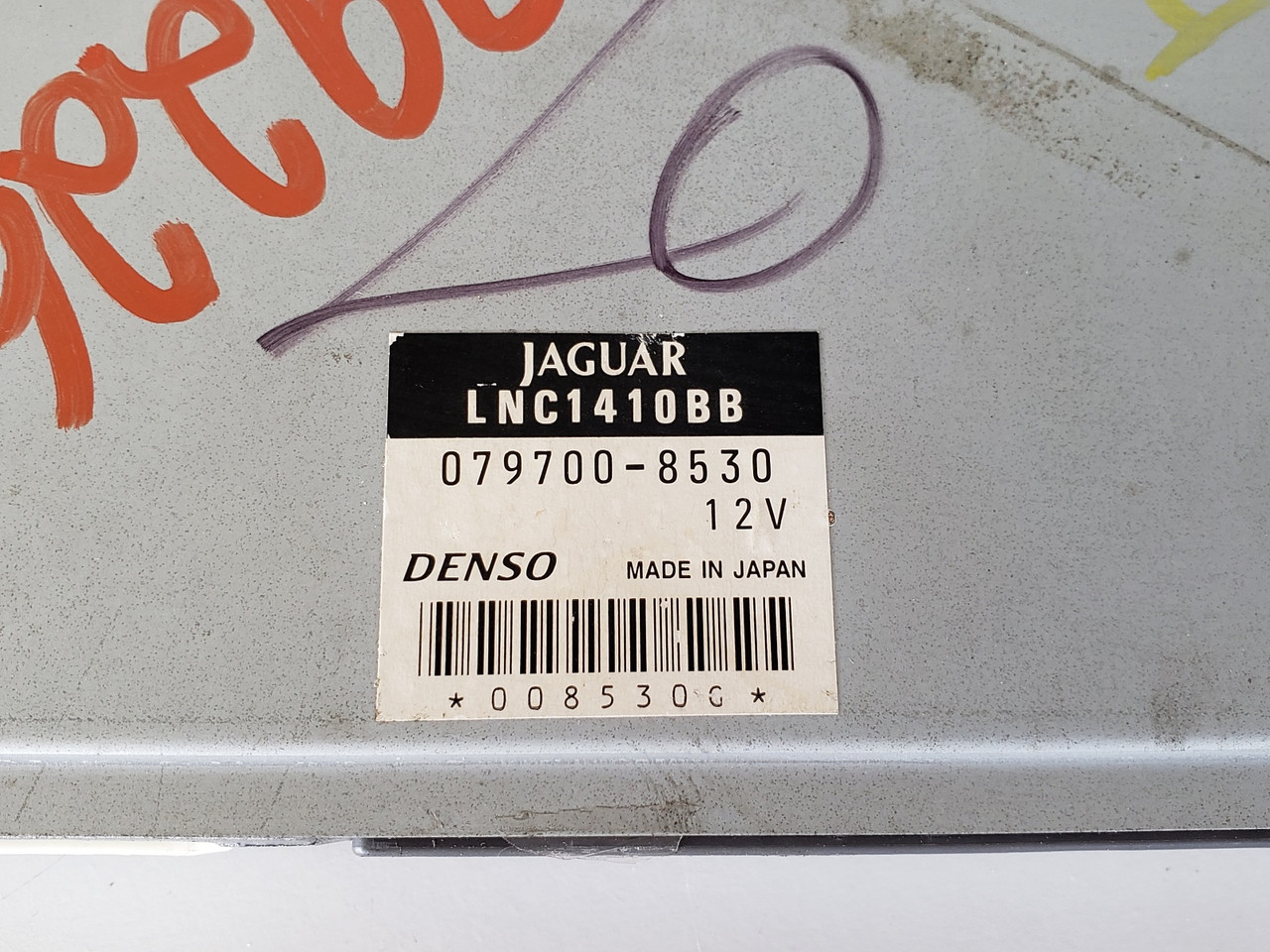 1998-1999 Jaguar XJ8 LNC1410BB Computer Brain Engine Control ECU ECM EBX Module