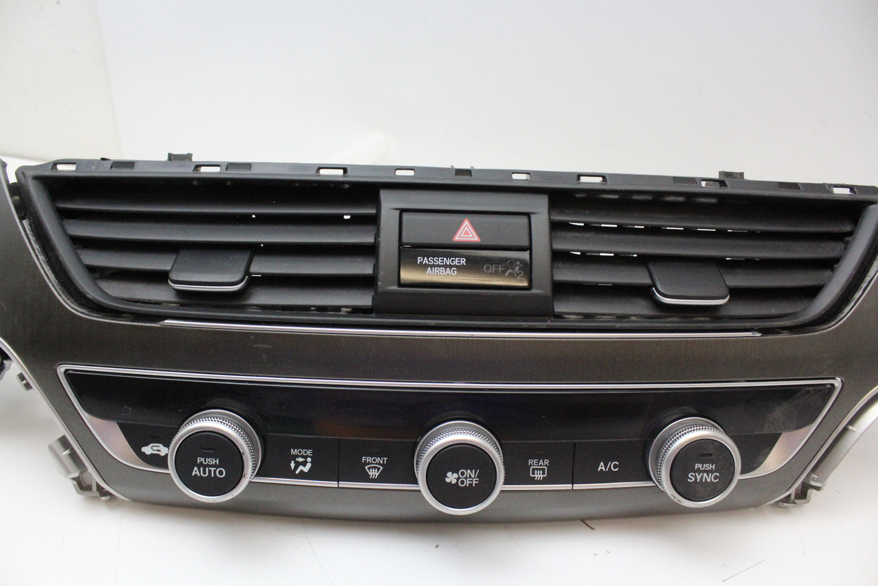 18 19 Honda Accord 79610-TVA-A01 Climate Control Panel Temperature Unit A/C 18 19 Honda Accord 79610-TVA-A01 Climate Control Panel Temperature Unit A/C