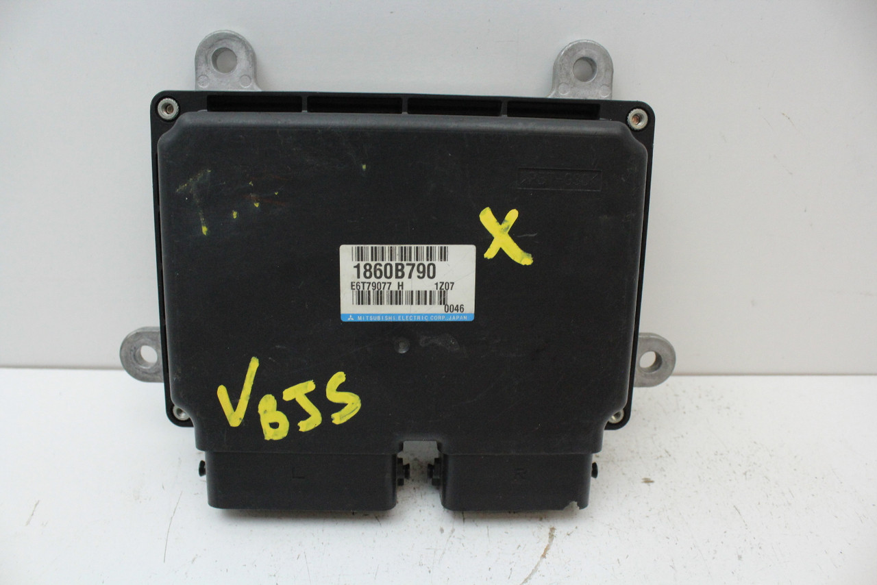12 2012 Mitsubishi Lancer 1860B790 Computer Brain Engine Control ECU ECM Module 12 2012 Mitsubishi Lancer 1860B790 Computer Brain Engine Control ECU ECM Module