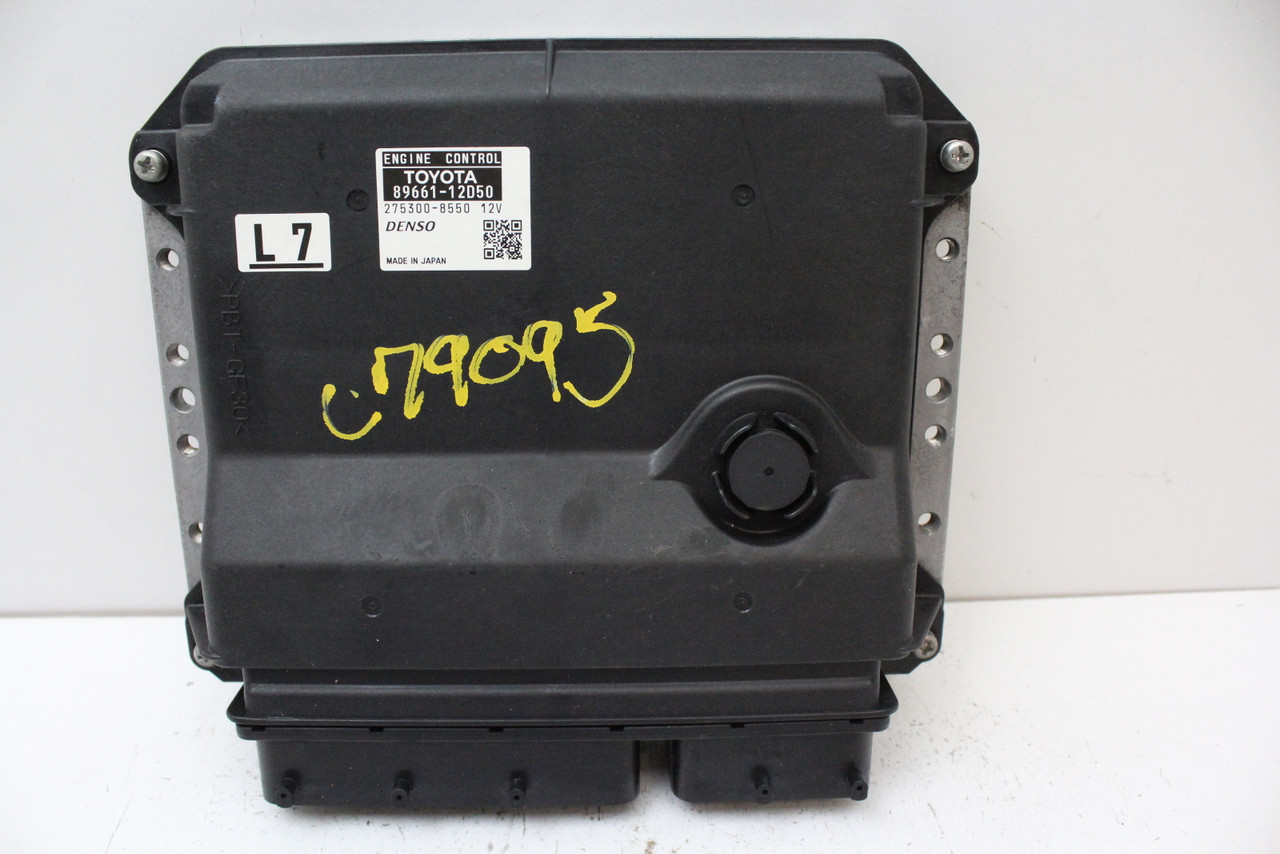 2010 10 Scion XB 89661-12D50 Computer Brain Engine Control ECU ECM EBX Module