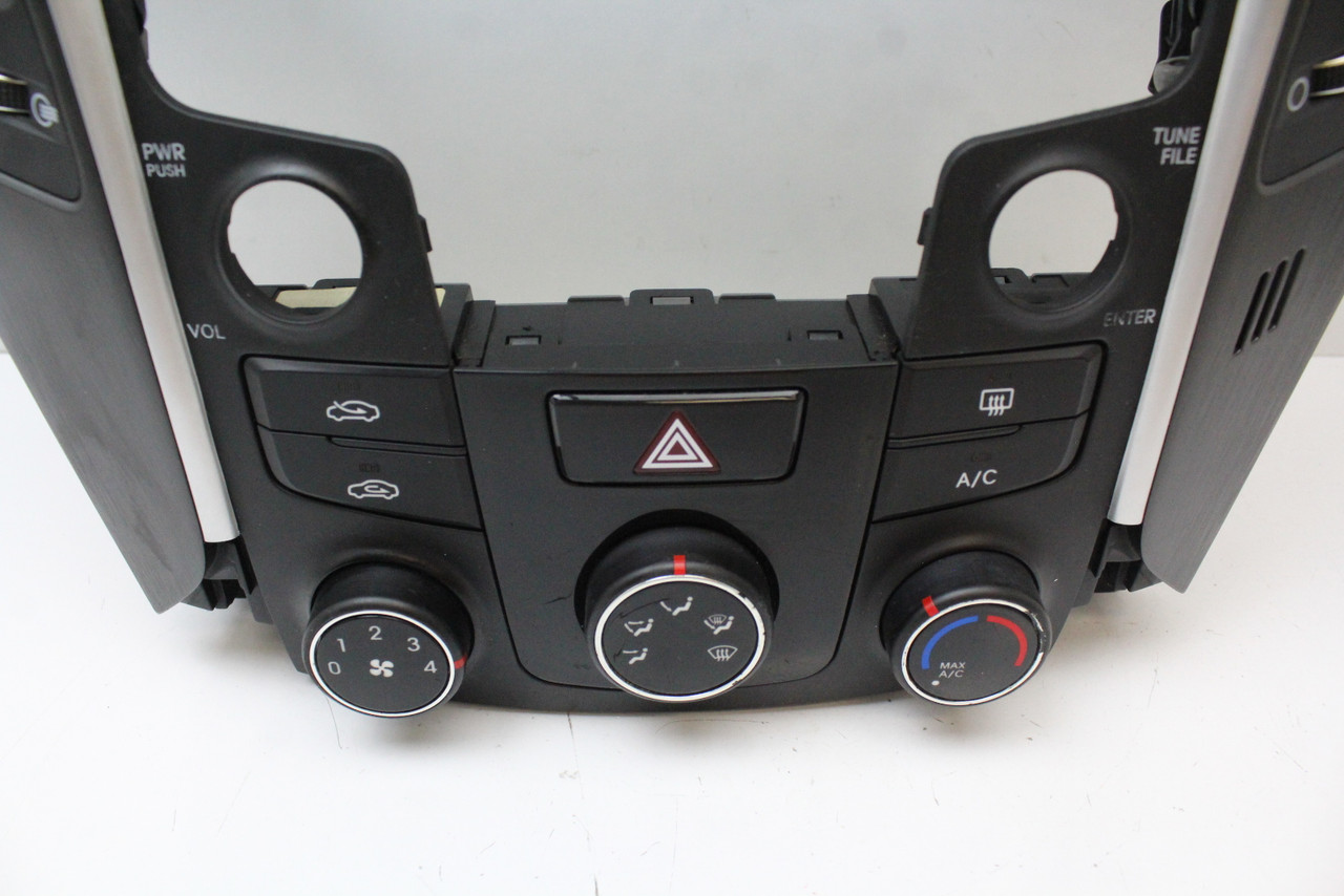 2014 14 Hyundai Sonata 97250-3Q030 Climate Control Bezel Panel Temperature A/C 2014 14 Hyundai Sonata 97250-3Q030 Climate Control Bezel Panel Temperature A/C