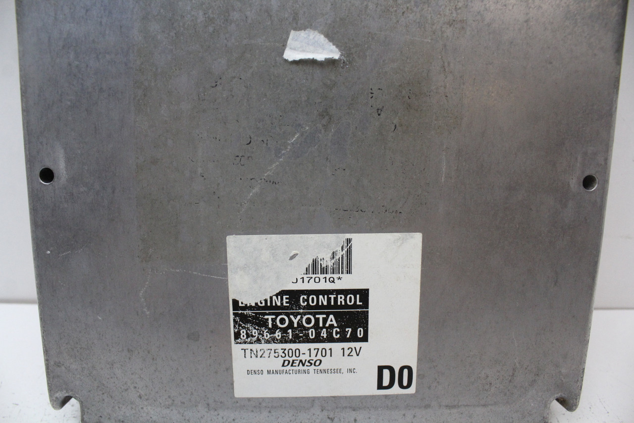 07 08 09 Toyota Tacoma 89661-04C70 Computer Engine Control ECU ECM EBX Module