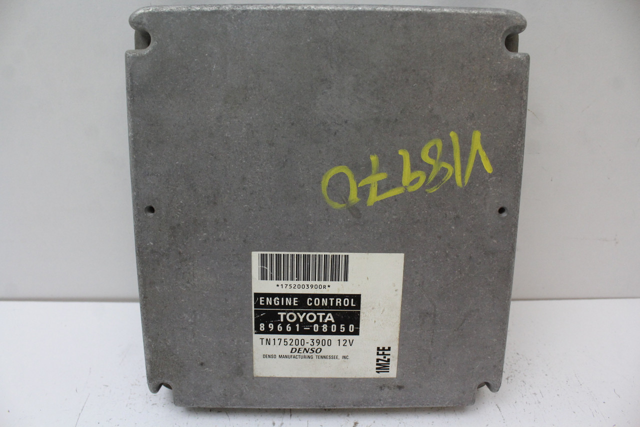 2000 00 Toyota Sienna 89661-08050 Computer Engine Control ECU ECM EBX Module