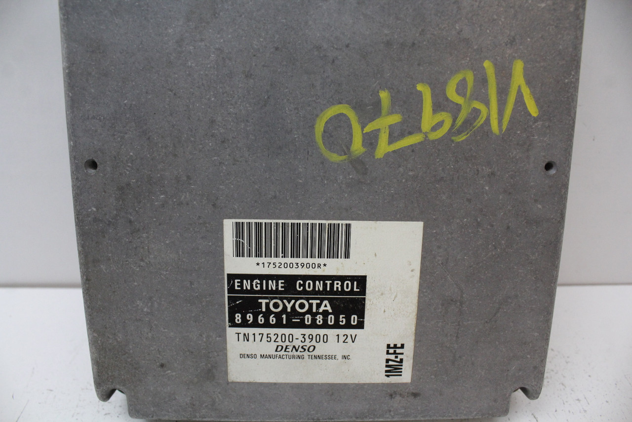 2000 00 Toyota Sienna 89661-08050 Computer Engine Control ECU ECM EBX Module