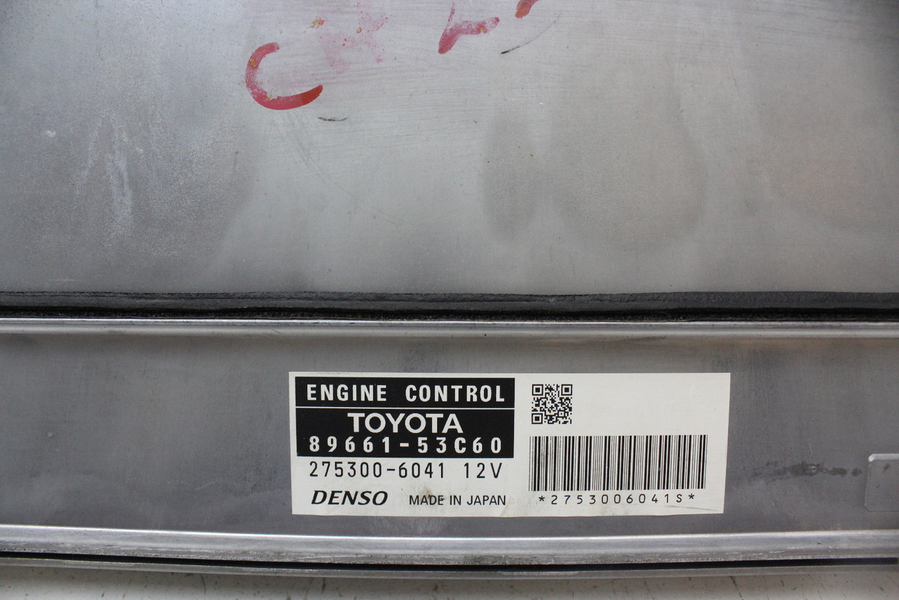 09 2009 Lexus IS250 89661-53C60 Computer Brain Engine Control ECU ECM EBX Module