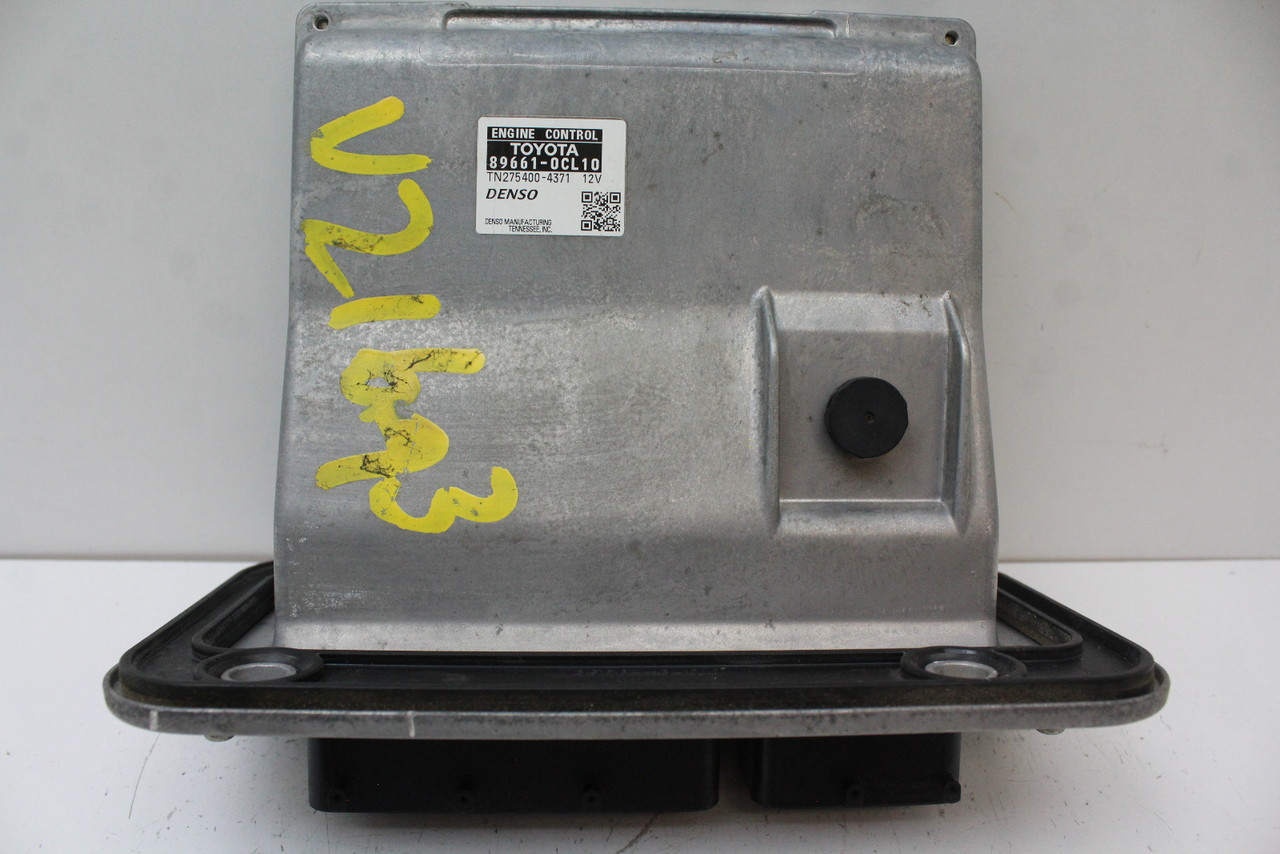 11 12 Toyota Tundra 89661-0CL10 Computer Brain Engine Control ECU ECM EBX Module