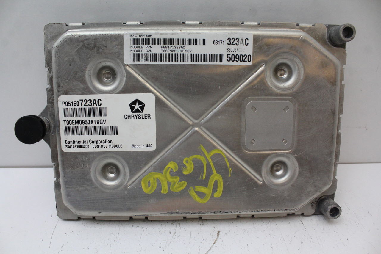 2013 13 Chrysler 200 3.6L P68171323AC Computer Engine Control ECU ECM Module