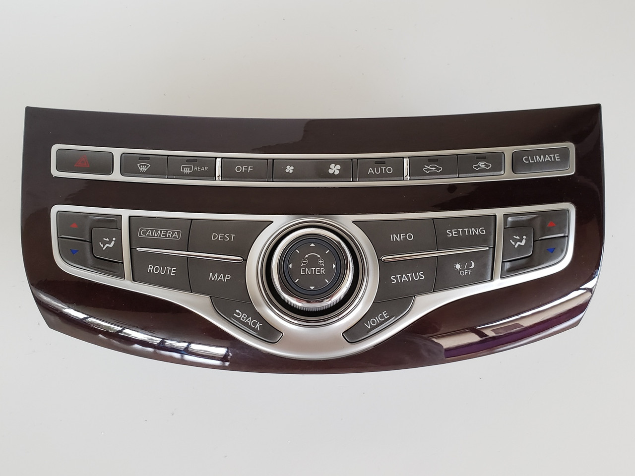 15-17 Q70 283954AM2A Audio Info & Navigation Climate Control Panel Unit 15-17 Q70 283954AM2A Audio Info & Navigation Climate Control Panel Unit