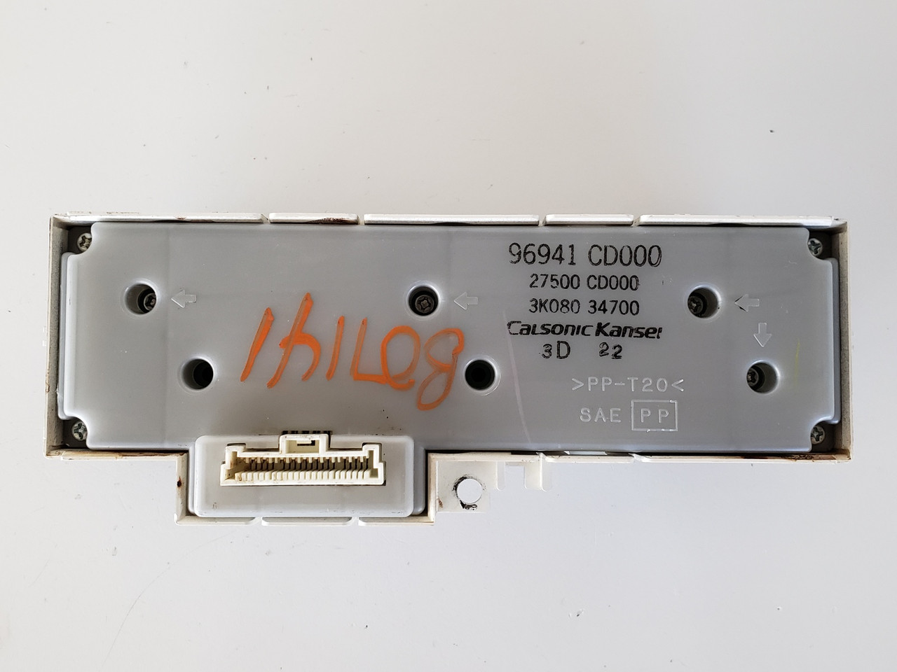 アストロ　03 サイドヒーター　ユニット 03 Nissan 350Z Coupe 27500 CD000 Climate Control Panel Temp Unit A
