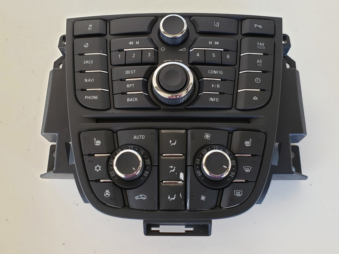 16-19 Cascada 13497754 Audio & Navigation Climate Control Panel Unit A/C Heater 16-19 Cascada 13497754 Audio & Navigation Climate Control Panel Unit A/C Heater