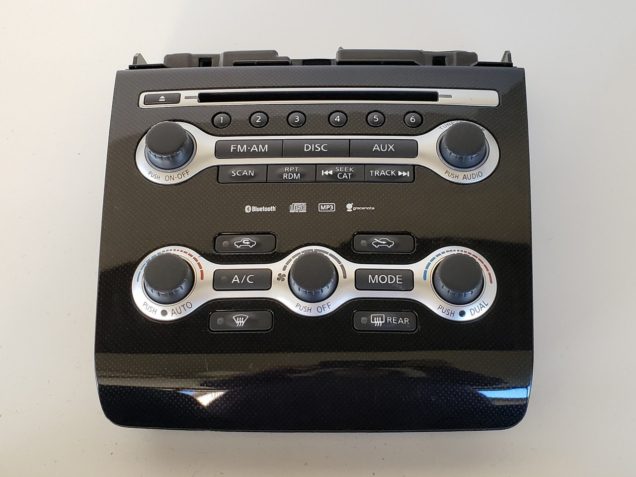 10 Maxima 25391ZX70B Audio Climate Control Panel Temperature Unit