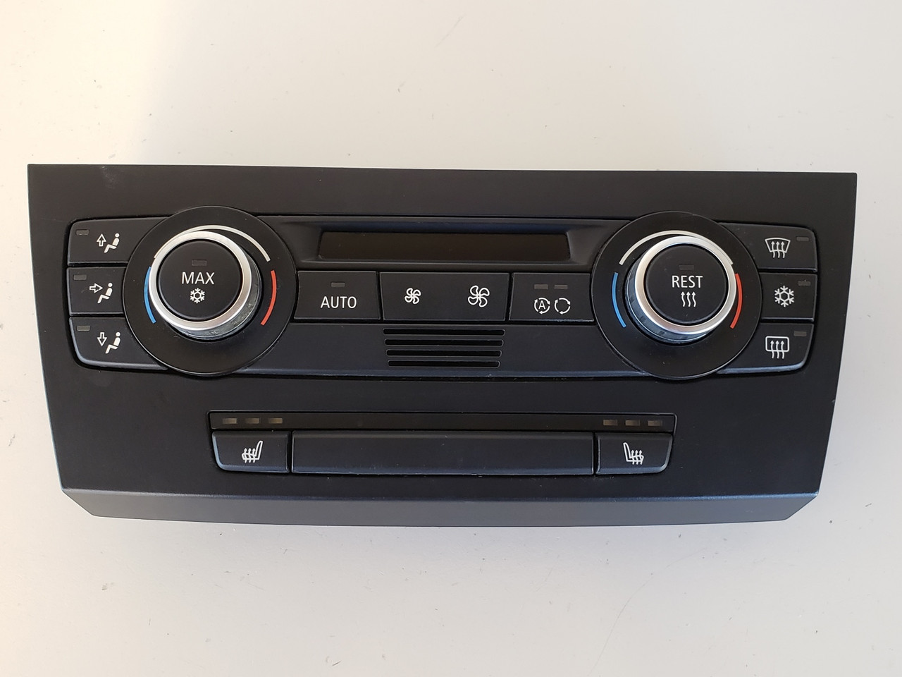 07-09 Bmw 328i 6411 9199260-03 Climate Control Panel Temperature Unit A/C Heater