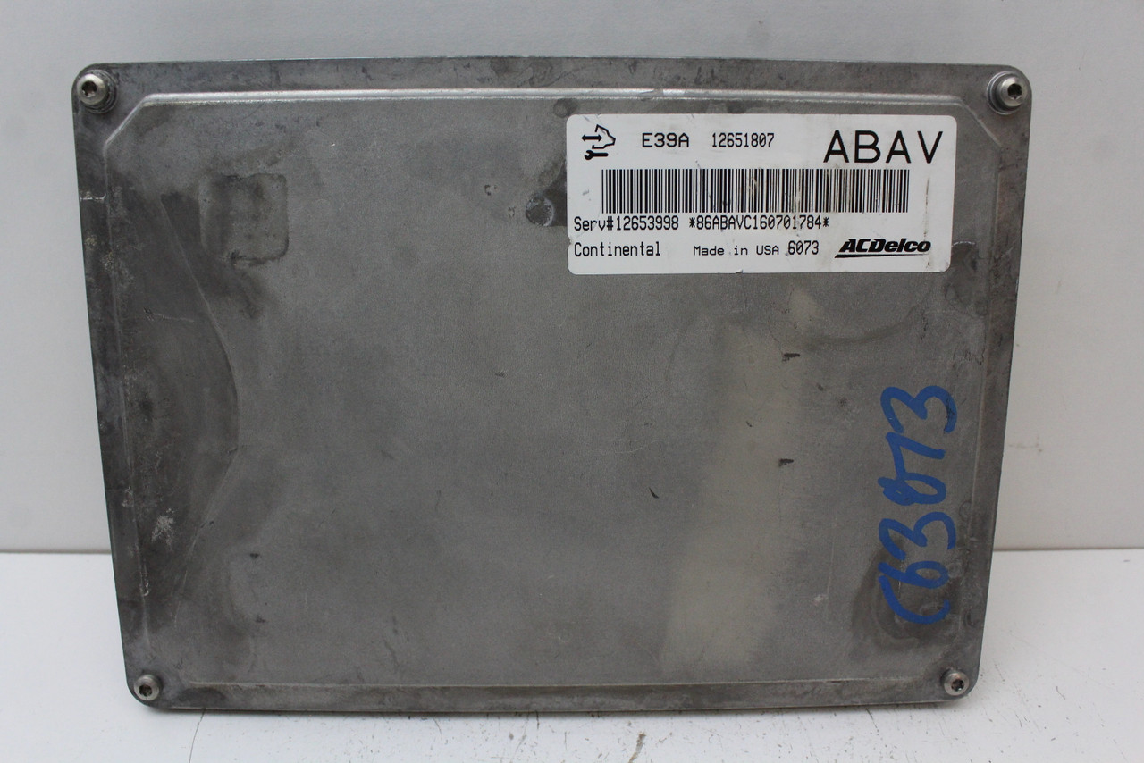 13 14 15 16 Buick Lacrosse 12653998 Computer Engine Control ECU ECM Module 13 14 15 16 Buick Lacrosse 12653998 Computer Engine Control ECU ECM Module