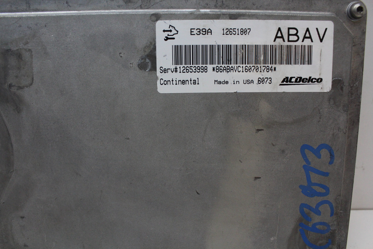 13 14 15 16 Buick Lacrosse 12653998 Computer Engine Control ECU ECM Module 13 14 15 16 Buick Lacrosse 12653998 Computer Engine Control ECU ECM Module