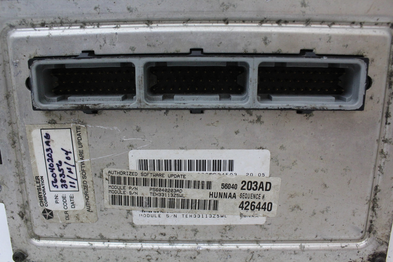 02 2002 Dodge 1500 Pick Up R56040203AD Computer Engine Control ECU ECM Module
